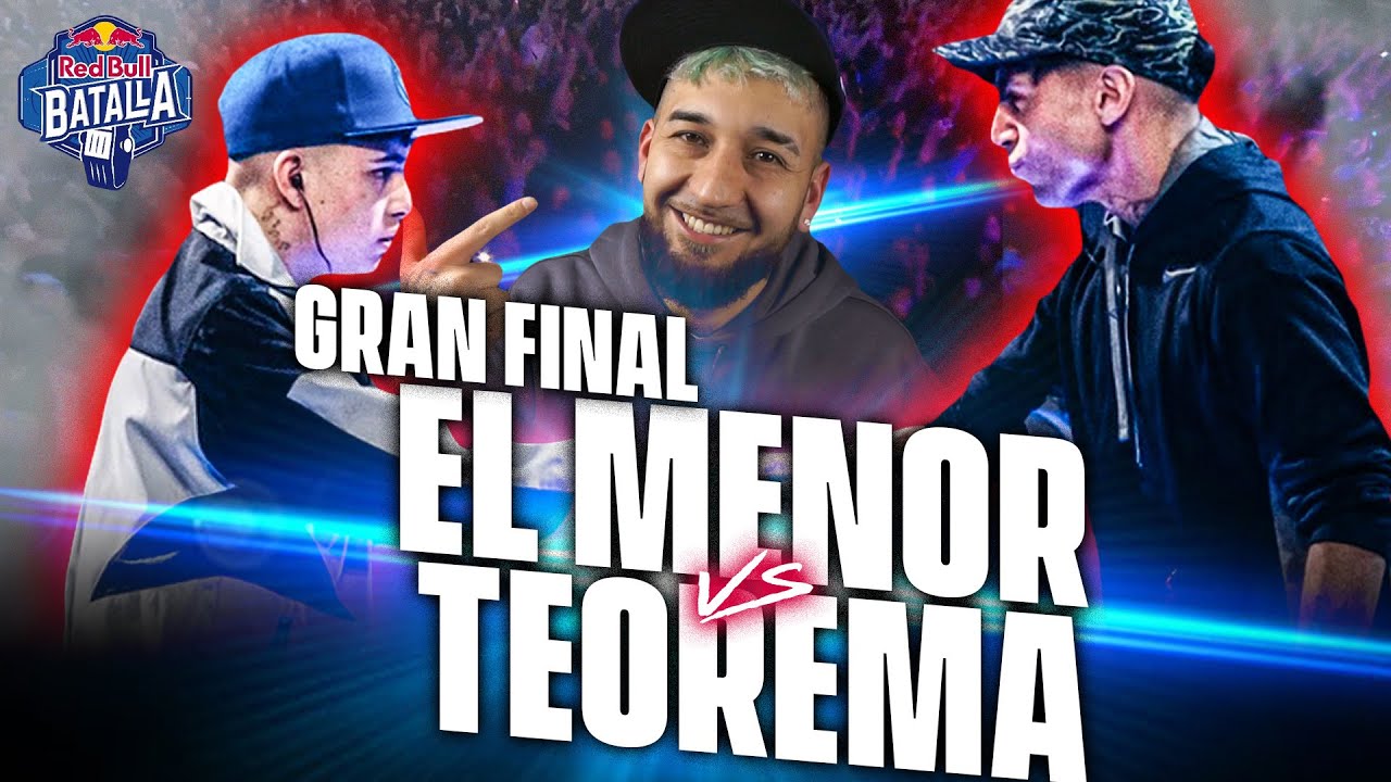 ¡LA FINAL! EL MENOR VS TEOREMA | REACCIÓN A RED BULL CHILE (CON SKADI, NINETEEN Y PANAS)