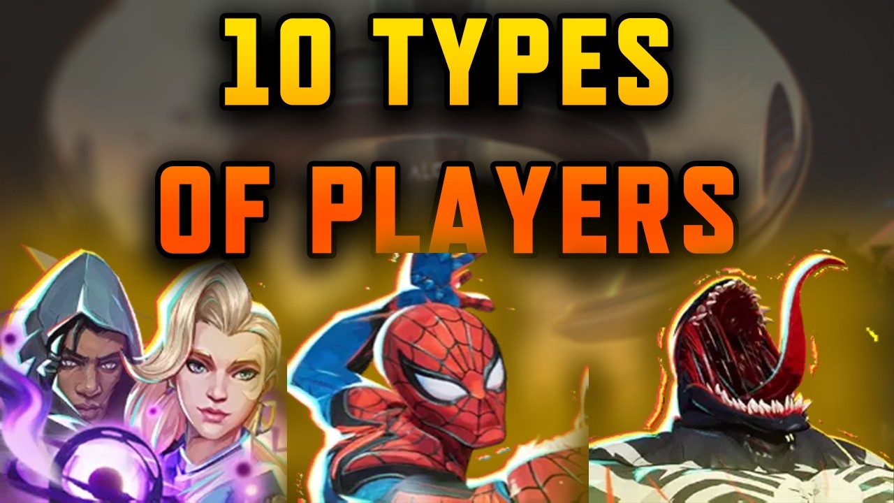 10 типов игроков в Marvel Rivals