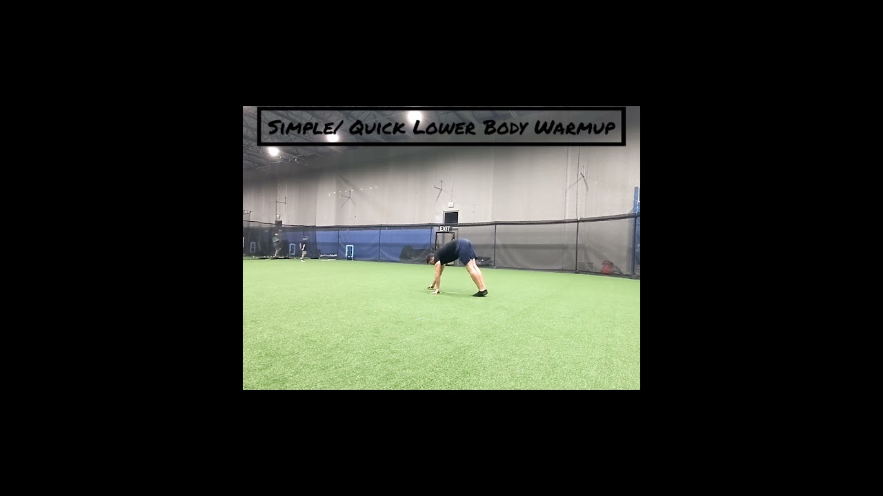 Simple/ Quick Lower Body Warmup