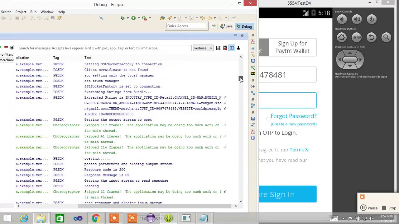 How to integrate Paytm Wallet and Payment Gateway with Android (part 2)