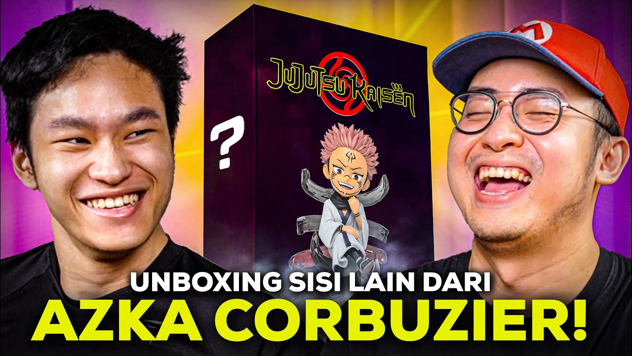UNBOXING JUJUTSU KAISEN & SISI LAIN AZKA CORBUZIER! 🔥