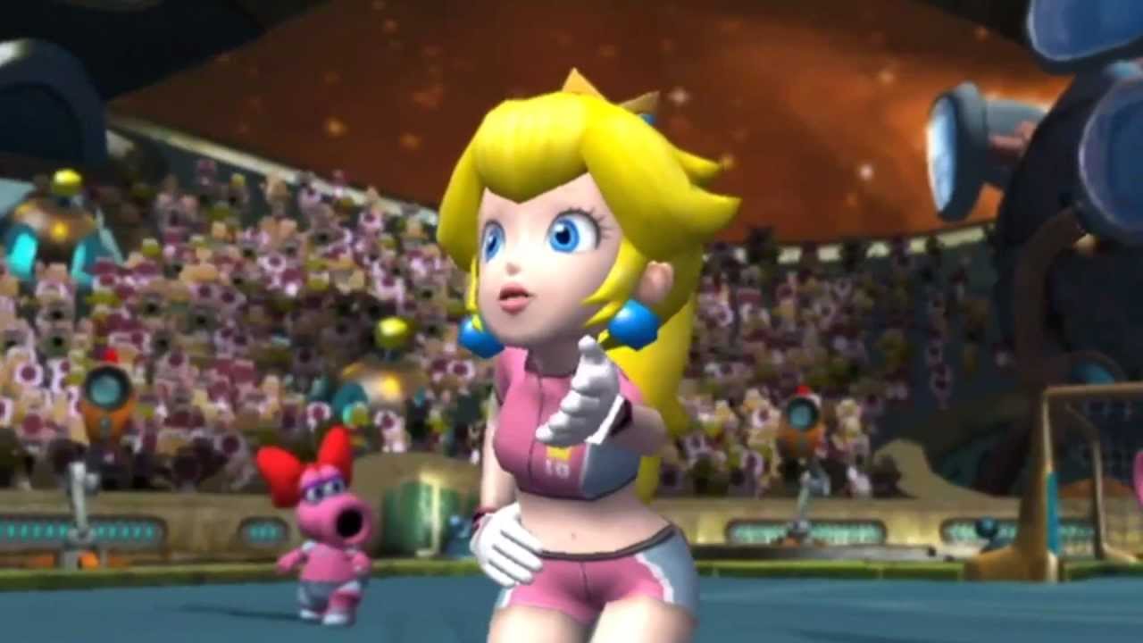 Super Mario Strikers | Peach's Animations | Away