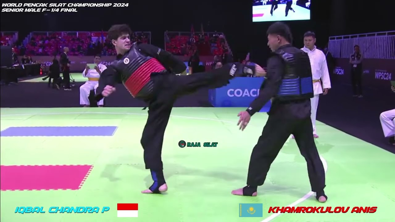 Iqbal Chandra INDONESIA vs Khamrokulov KAZAKHSTAN  | 1/4 Final Kejuaraan Dunia 2024 Abu Dhabi
