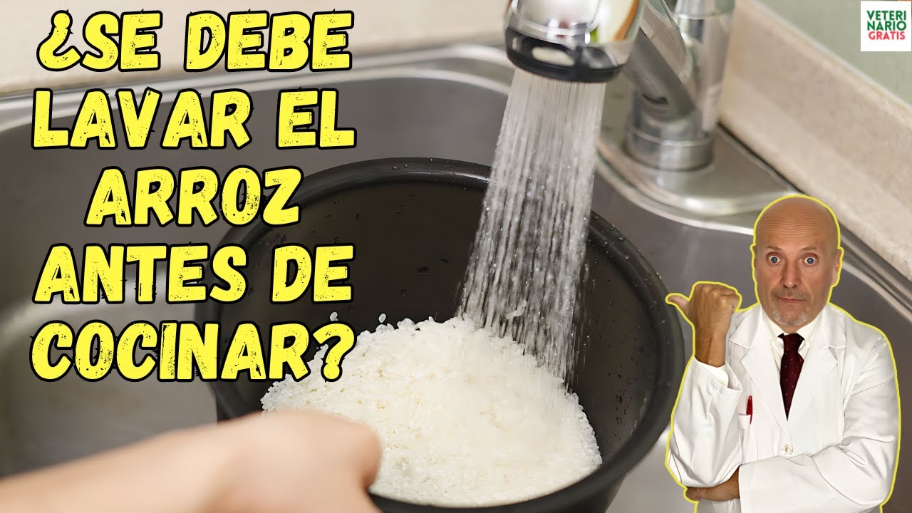 👀 ¿SE DEBE LAVAR EL ARROZ ANTES DE COCINAR? 👀