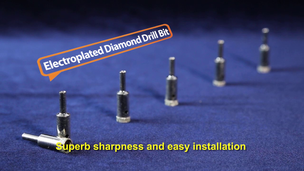 Electroplated Diamond Drill Bit for Glass Tile Ceramic