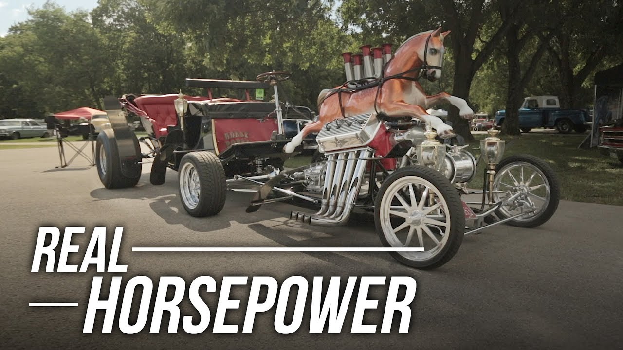 A Hot Rodded Horseless Carriage?!