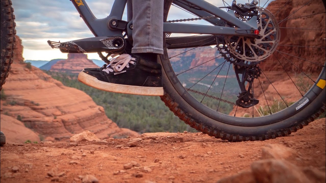 Shredding Our NEW Bikes In Sedona with @Berm Peak