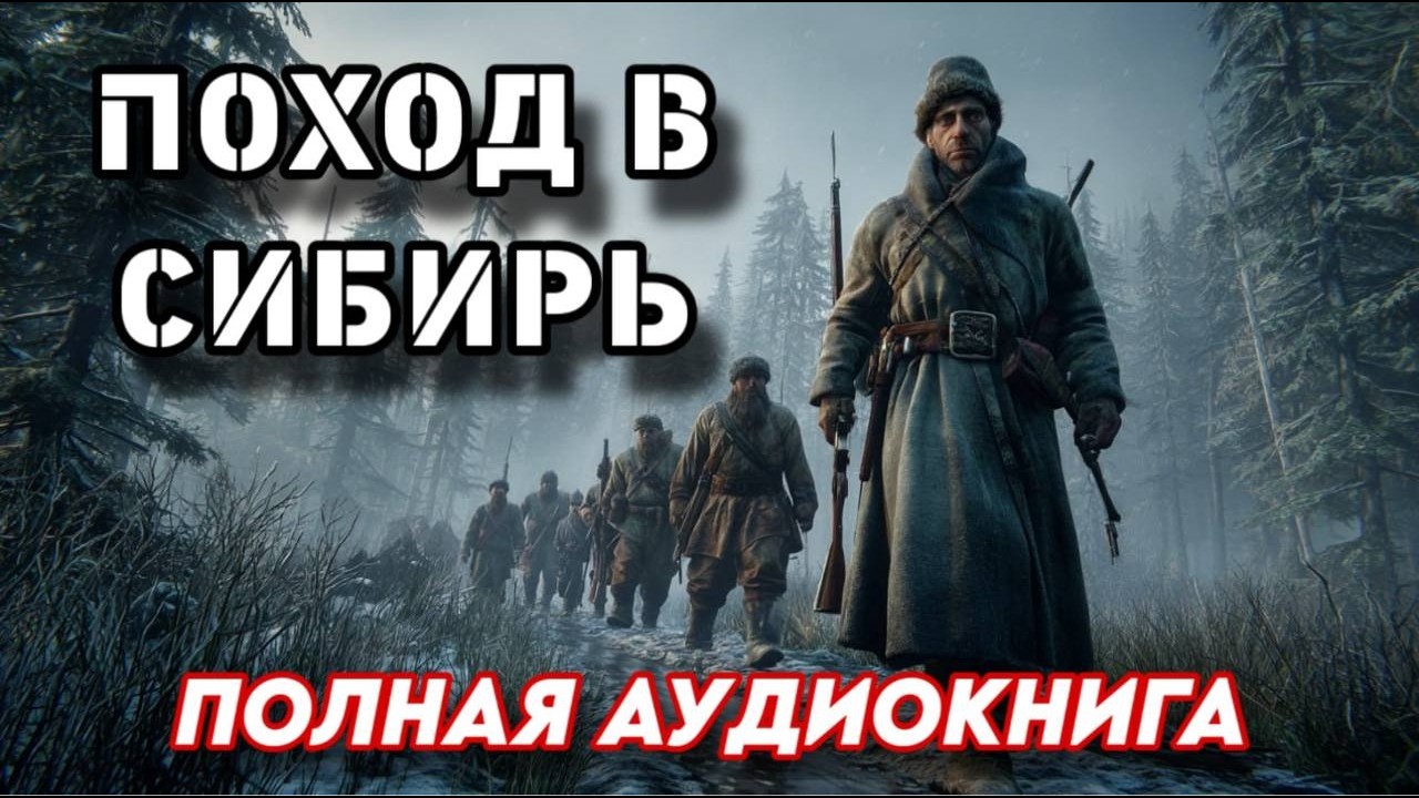 АУДИОКНИГА ПОЛНОСТЬЮ : ПОХОД В СИБИРЬ / Читает ИГОРЬ СИНИЦА