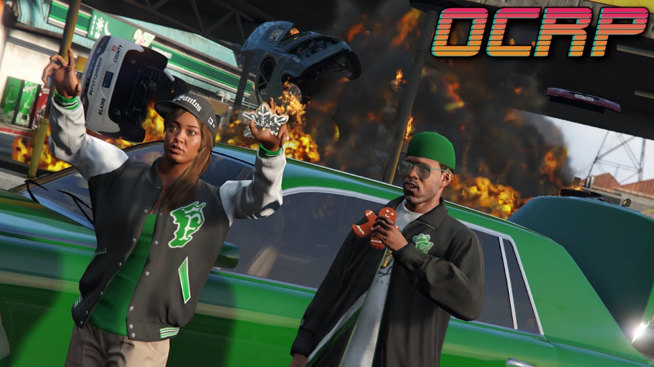 Aggressively Selling Cookies In OCRP!