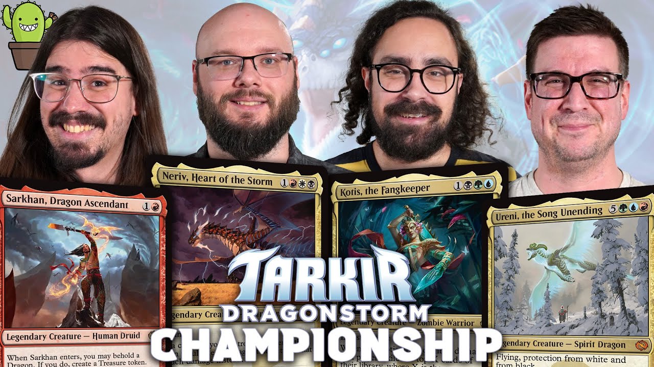 TARKIR: DRAGONSTORM BREWS CHAMPIONSHIP | Нерив против Урени против Сархана против Котиса