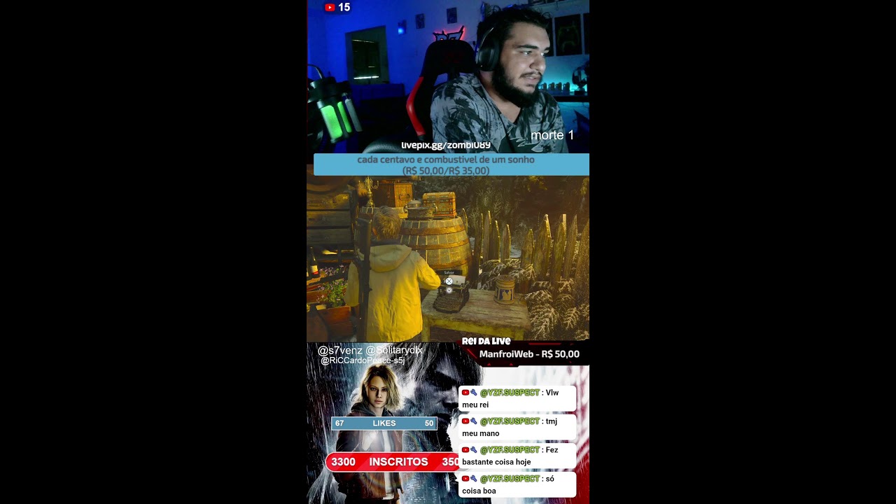 🔴LIVE VERTICAL🔴  resident evil 8 #liveshorts