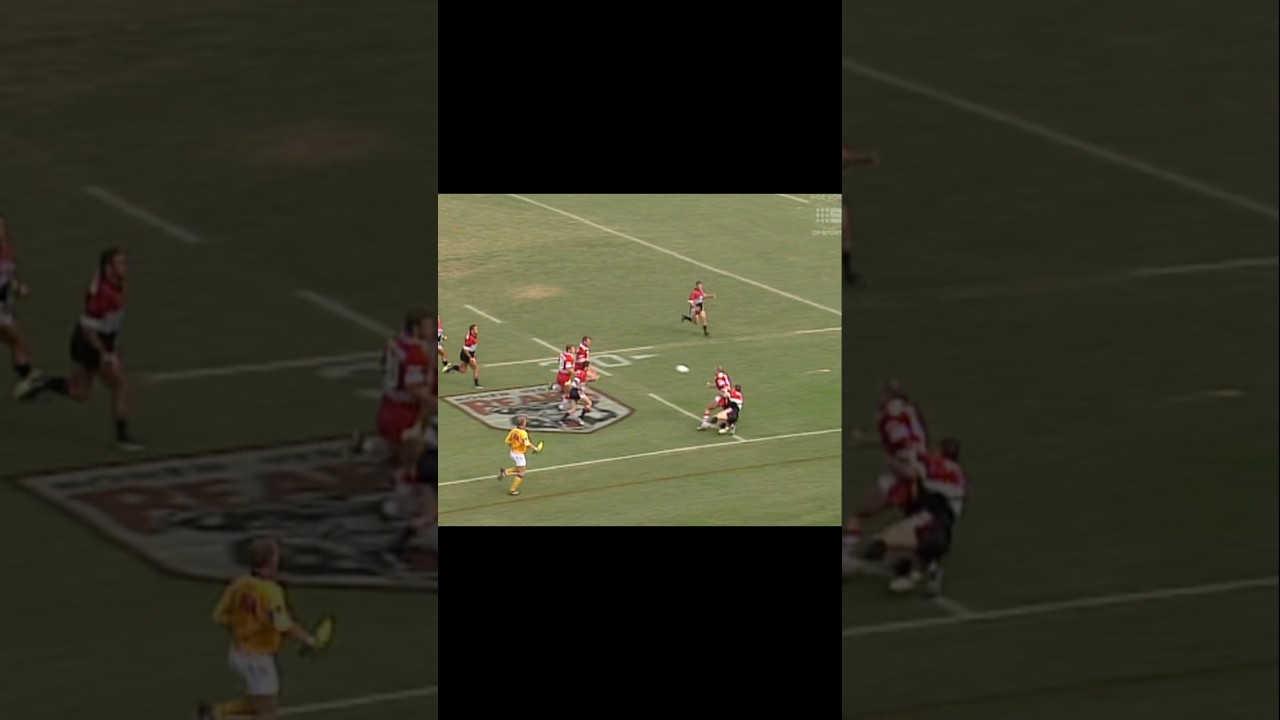 Brendan Hauville Match Levelling Try ARL 1997 