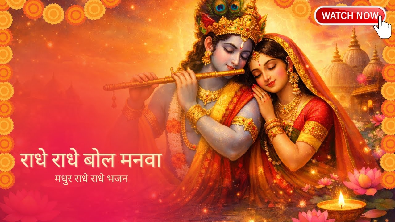 राधे राधे जपो मनवा | राधा कृष्ण मधुर भजन | Radhe Radhe Bhajan