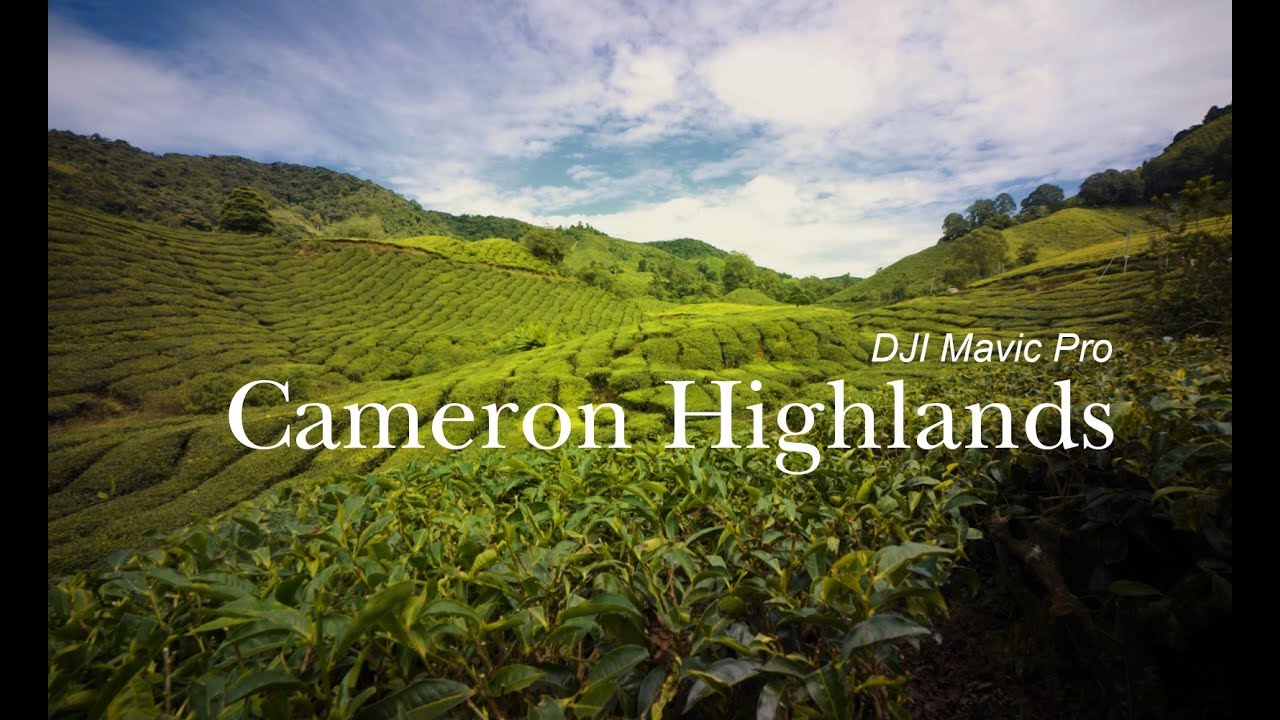 Cameron Highlands, 4K drone shots, DJI Mavic Pro