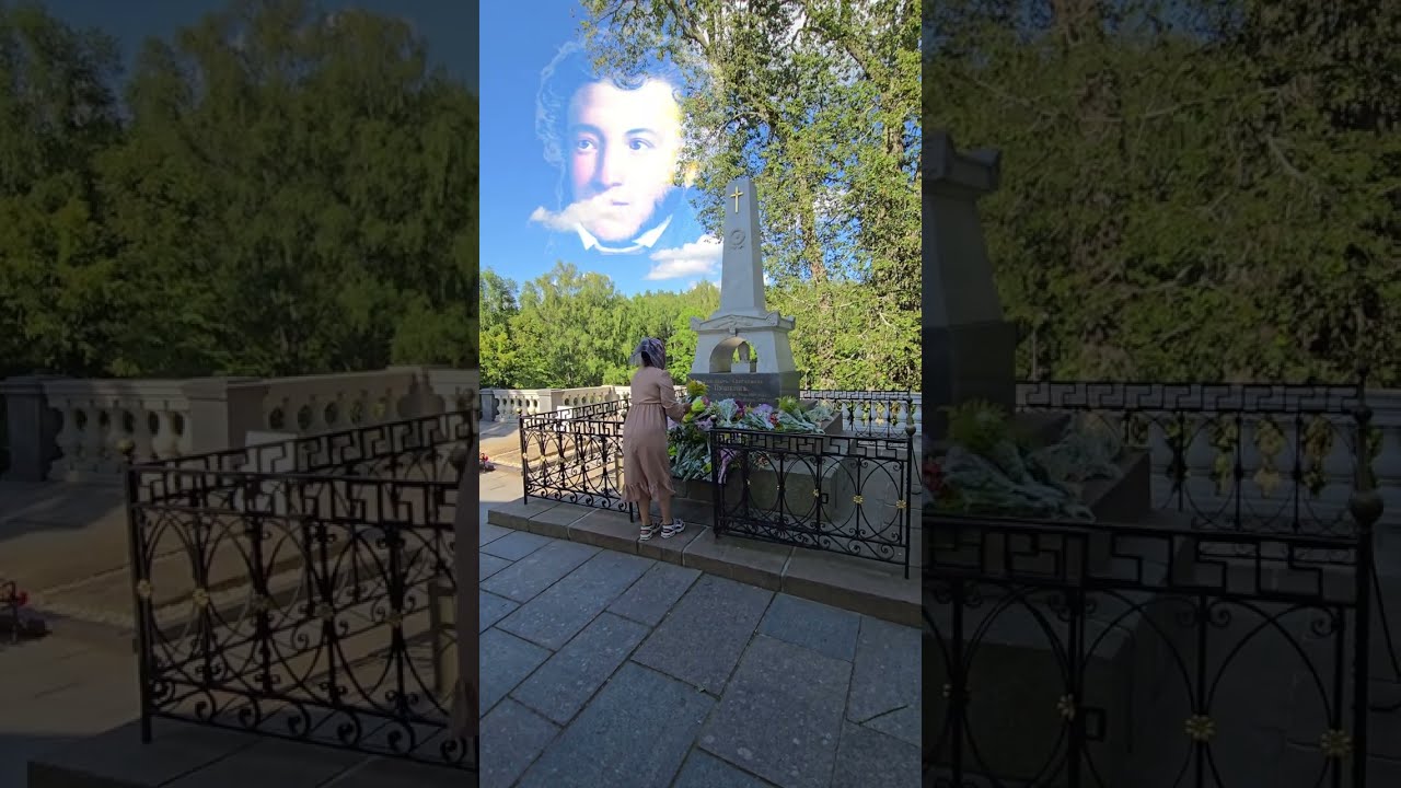 Некрополь Ганнибалов=Пушкиных,Святогорский монастырь, Пушкинские Горы, Псковская область 