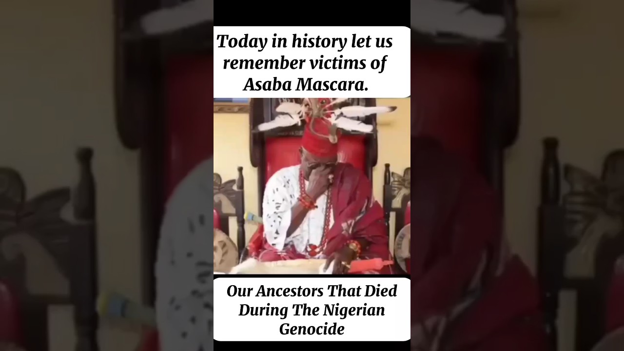 Remembering our ancestors who were massacred in Asaba during the civil war