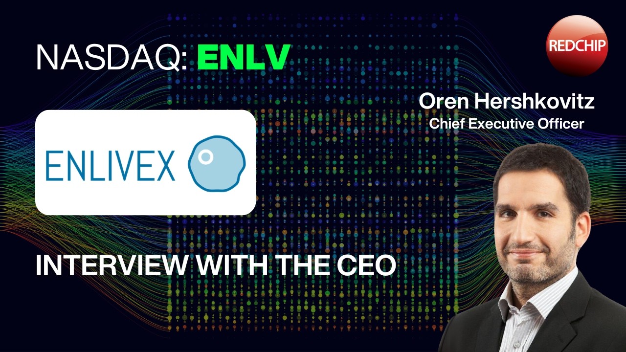 Генеральный директор Enlivex (ENLV): Два столпа роста: катализатор лечения остеоартроза коленного...