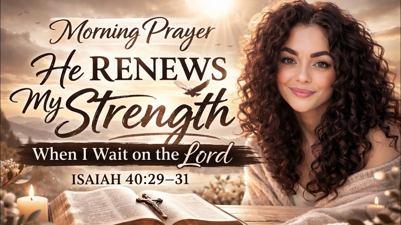 Morning Prayer | He Renews My Strength (Isaiah 40:29–31)