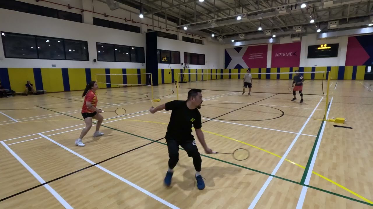 QUEENS | Jhayson/Kris vs. Homer/Ron | Mx' Doubles | 13-Jan-2026 @ Queens Int'l. School, Qatar