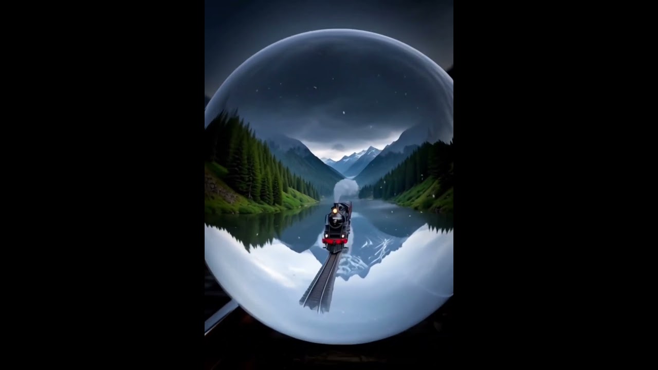 Soothing Train Motion | Visual Therapy