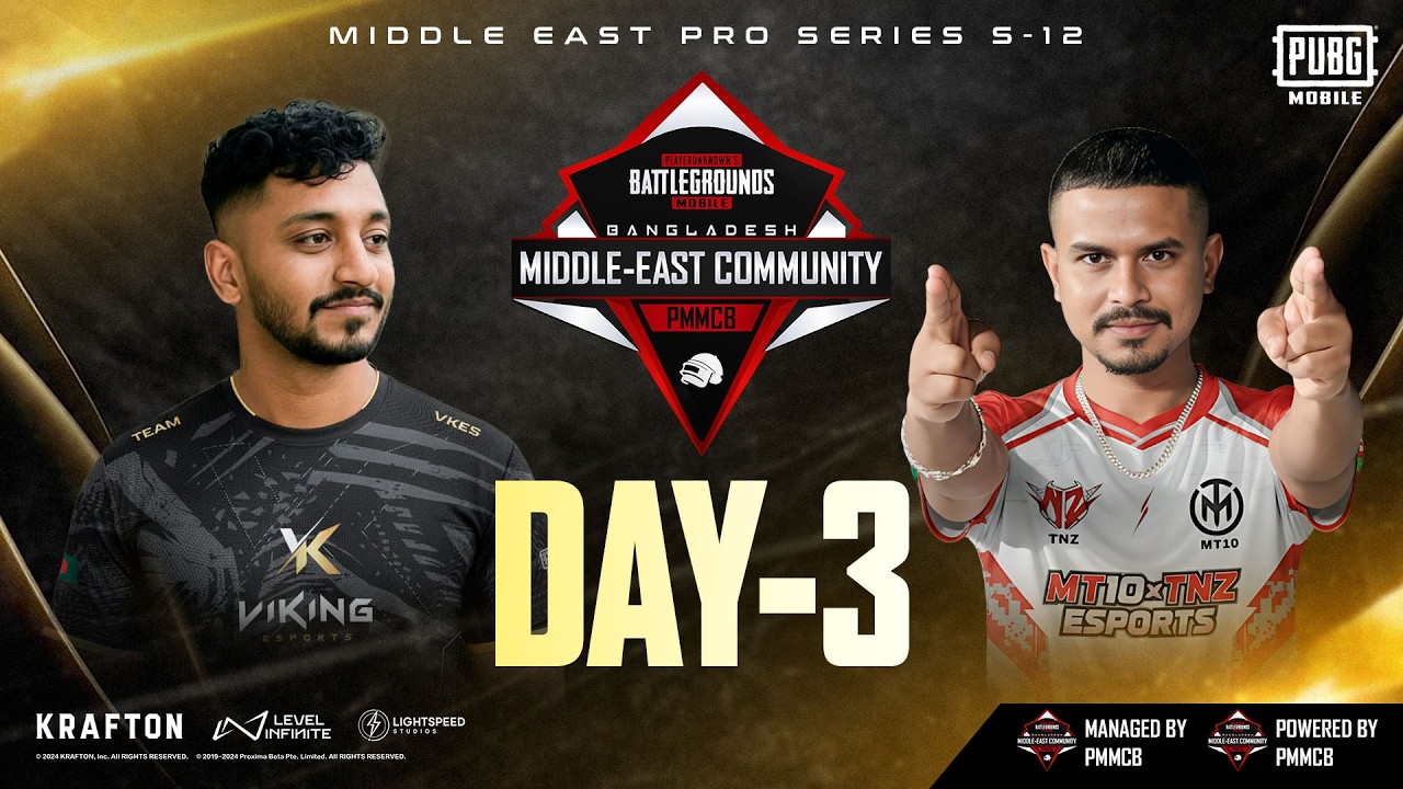 MIDDLE EAST PRO SERIES SEASON 12 DAY 3