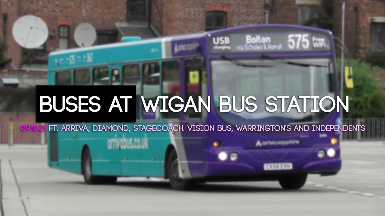 Buses at Wigan Bus Station - 09/10/2021 [E31]