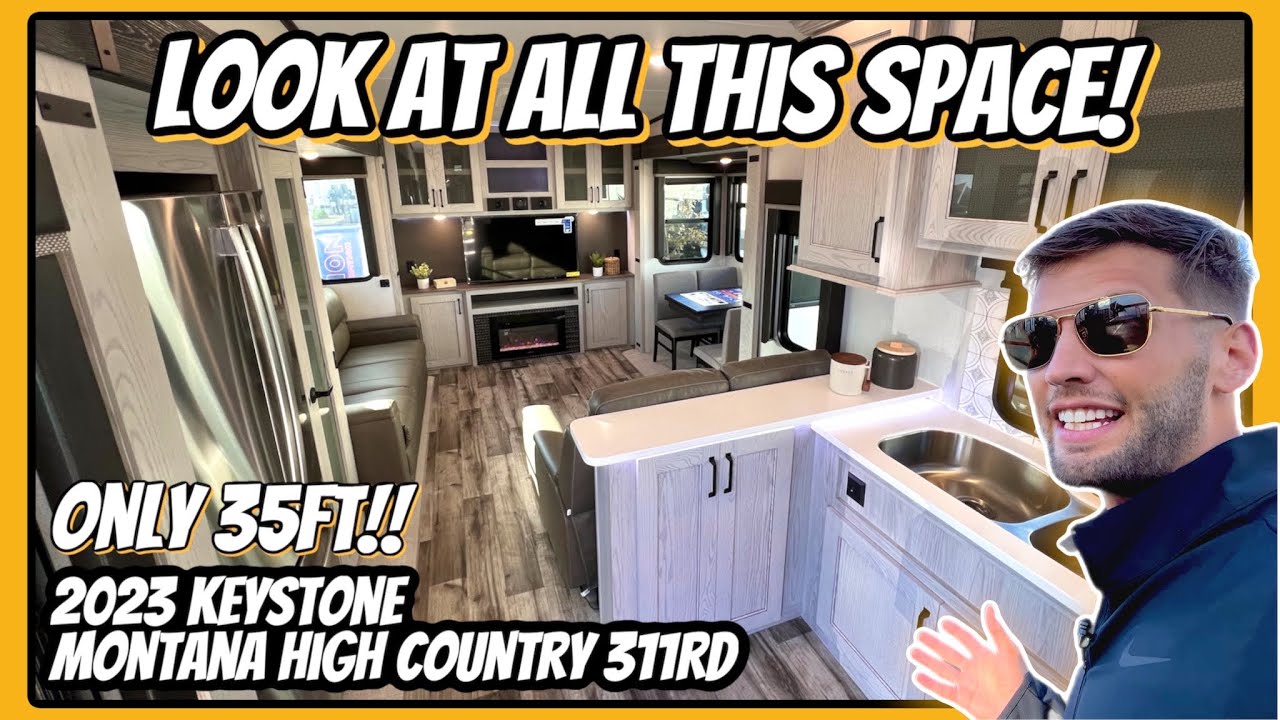 How Did They Create SO Much ROOM in a 35ft Fifth Wheel?! 2023 Keystone Montana 311RD