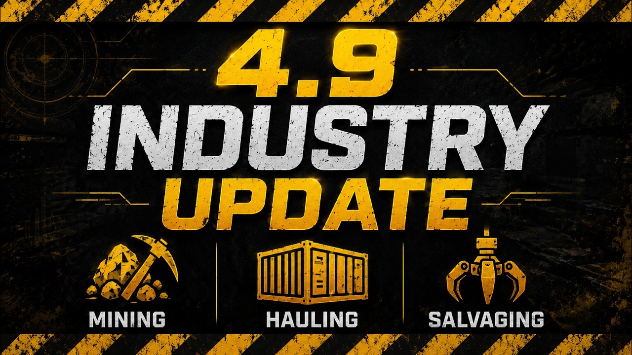 Star Citizen 4.9 Industry Update &ndash; Mining, Hull-C & Ironclad Changes