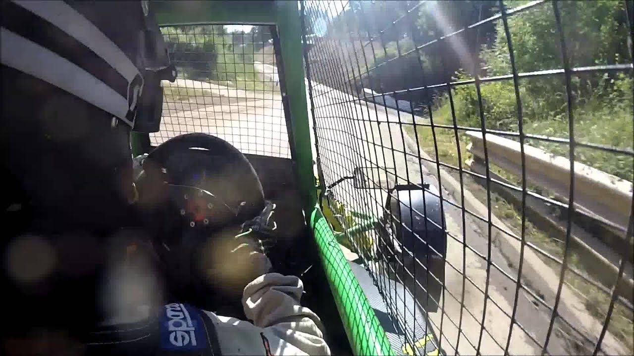 Autocross Pfeffelbach 2014 2CV Hauptlauf Onboard