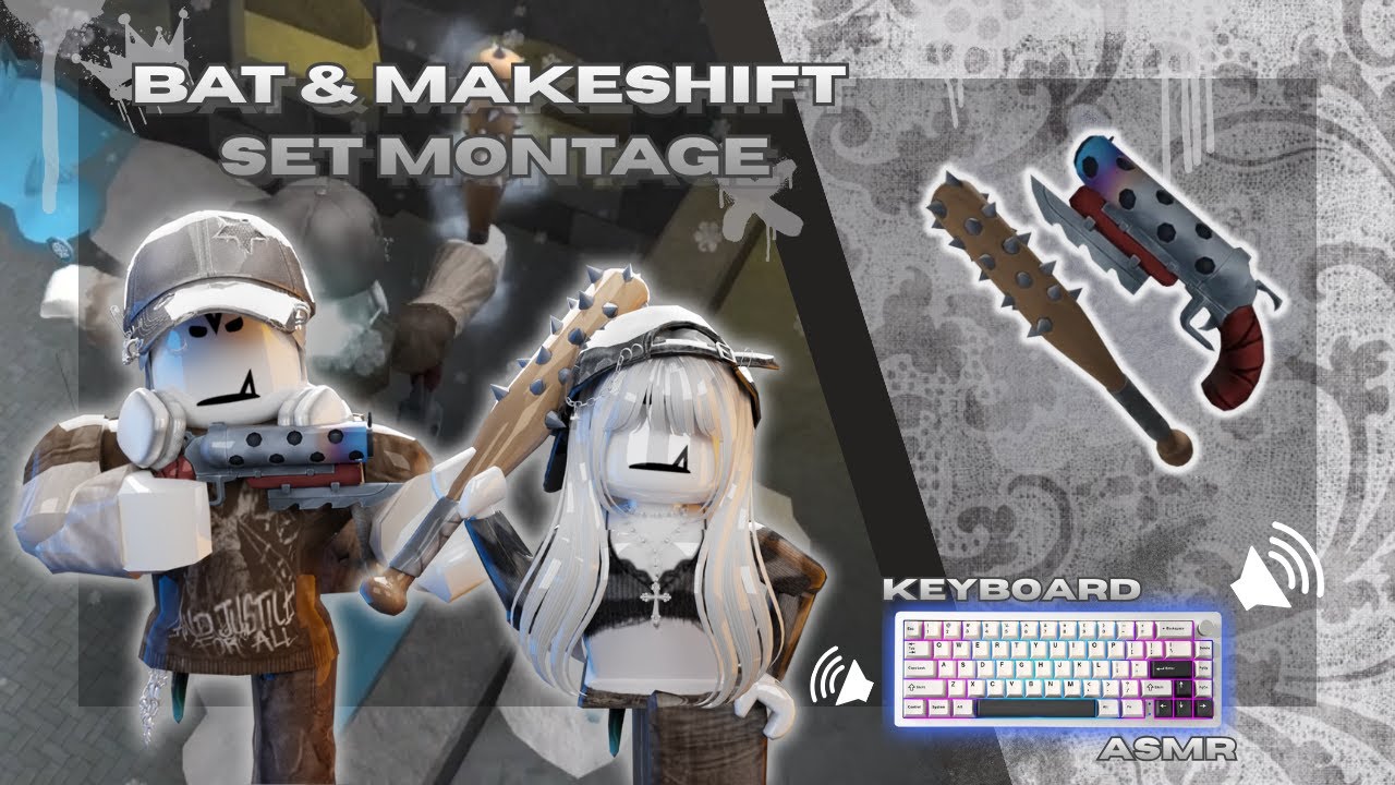 Bat & Makeshift Set Montage! *Keyboard ASMR*