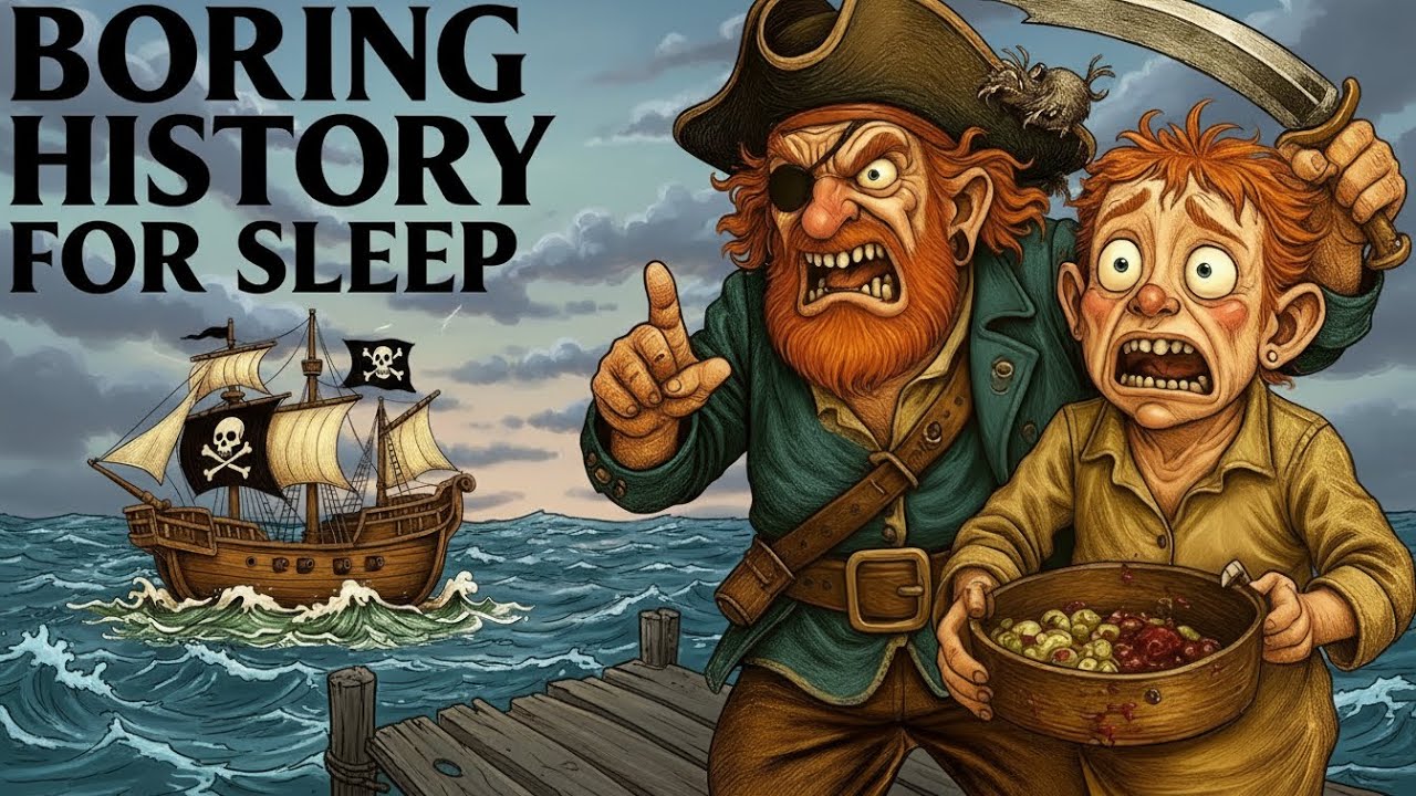 The Horrible Life of Pirates (You Wouldn’t Survive) | Boring History for Sleep