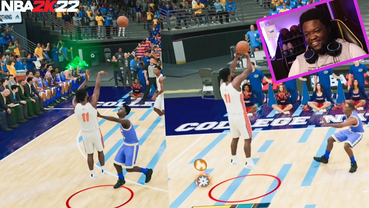 40 + Pts in Second College Game!! NBA 2K22 PS5 My Career Ep 3