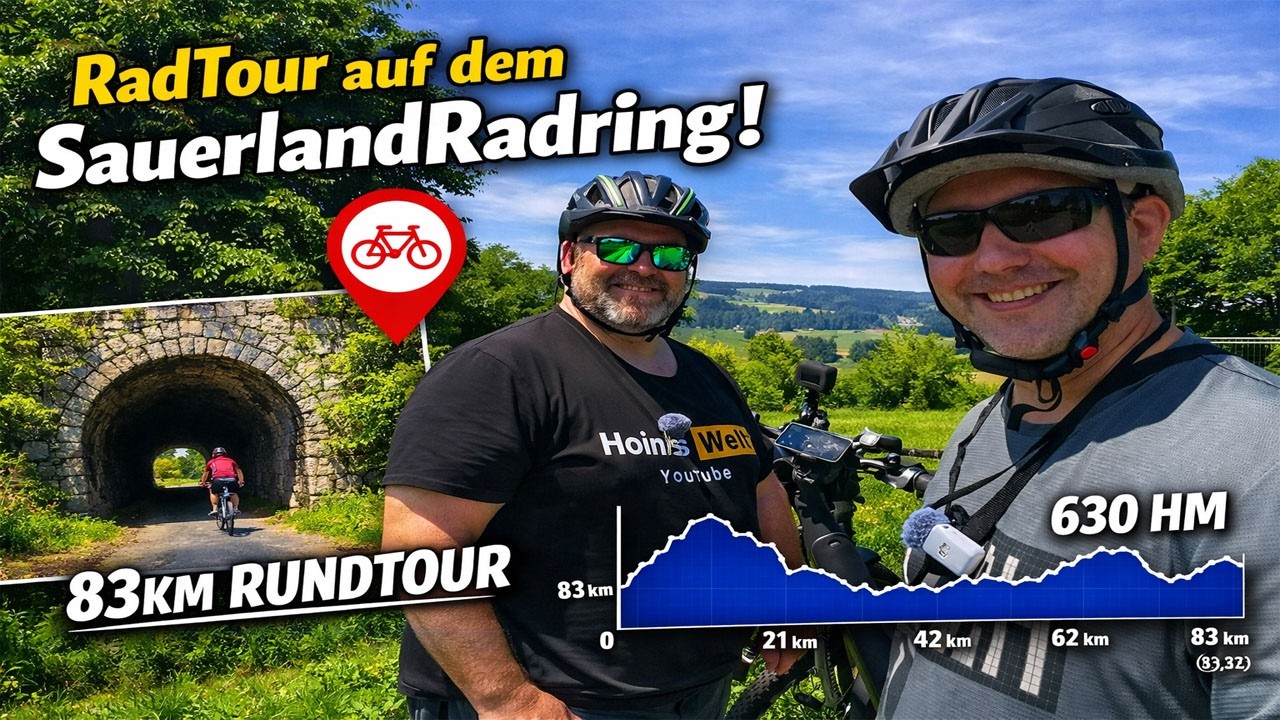 Mit dem Rad durchs Sauerland: Radring der Akku Brecher 🔨⚡