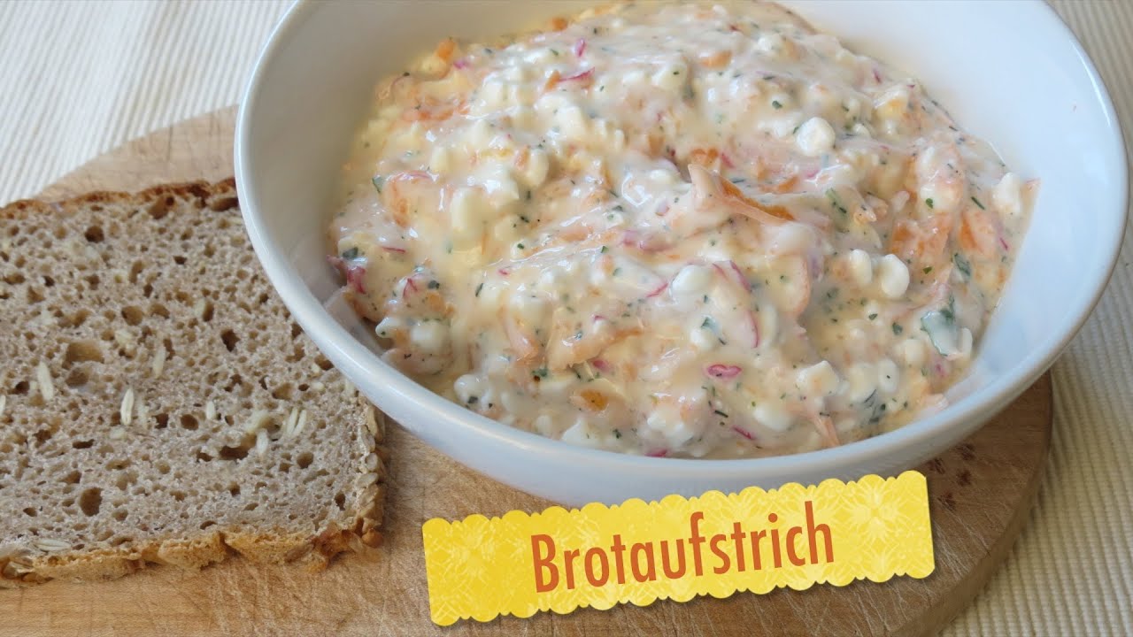 Brotaufstrich - einfach, lecker und gesund