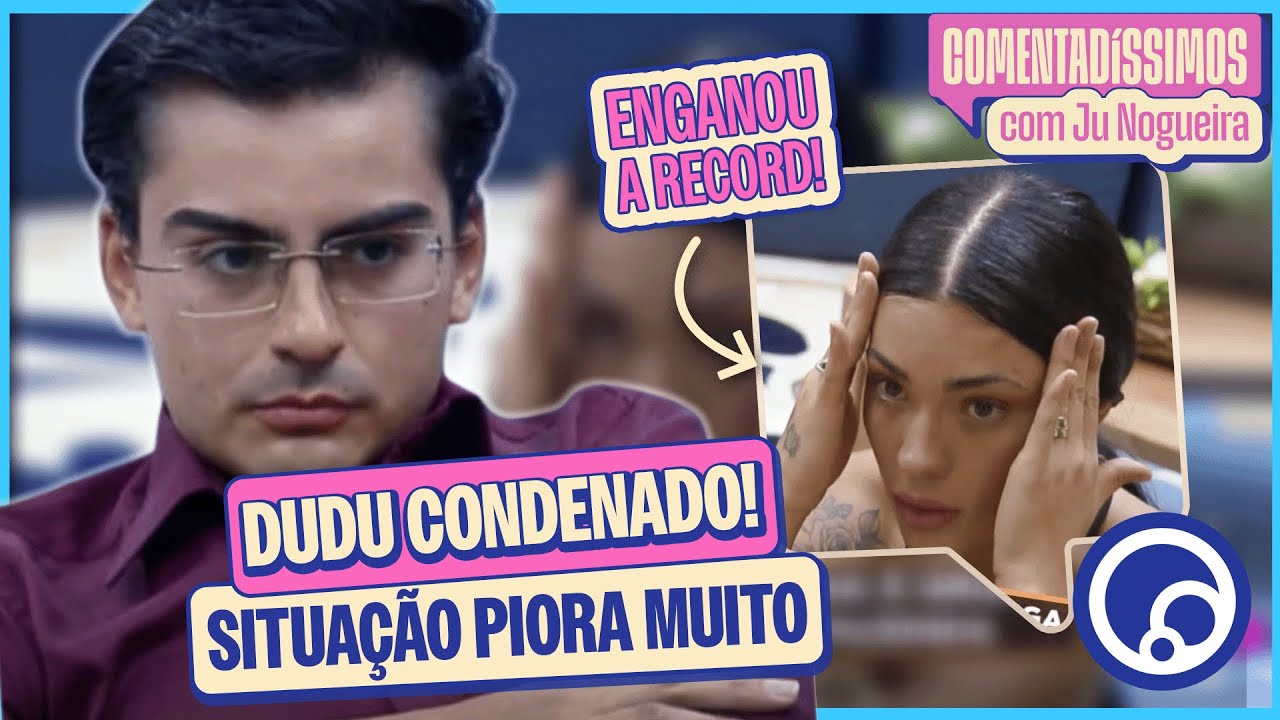 🔵Dudu CONDENADO! Rayane PASSA VEXAME e Saory DENUNCIA 5 EMPURR&Otilde;ES; Thamires COBRA DUDU e RENDE