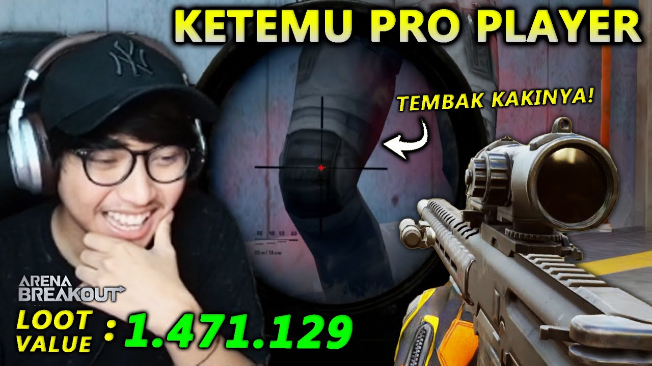 KETEMU PRO PLAYER FULL SQUAD! GUA LAWAN PAKE PELURU KAKI DUM DUM DAN LOOT 1,4 JUTA - Arena Breakout