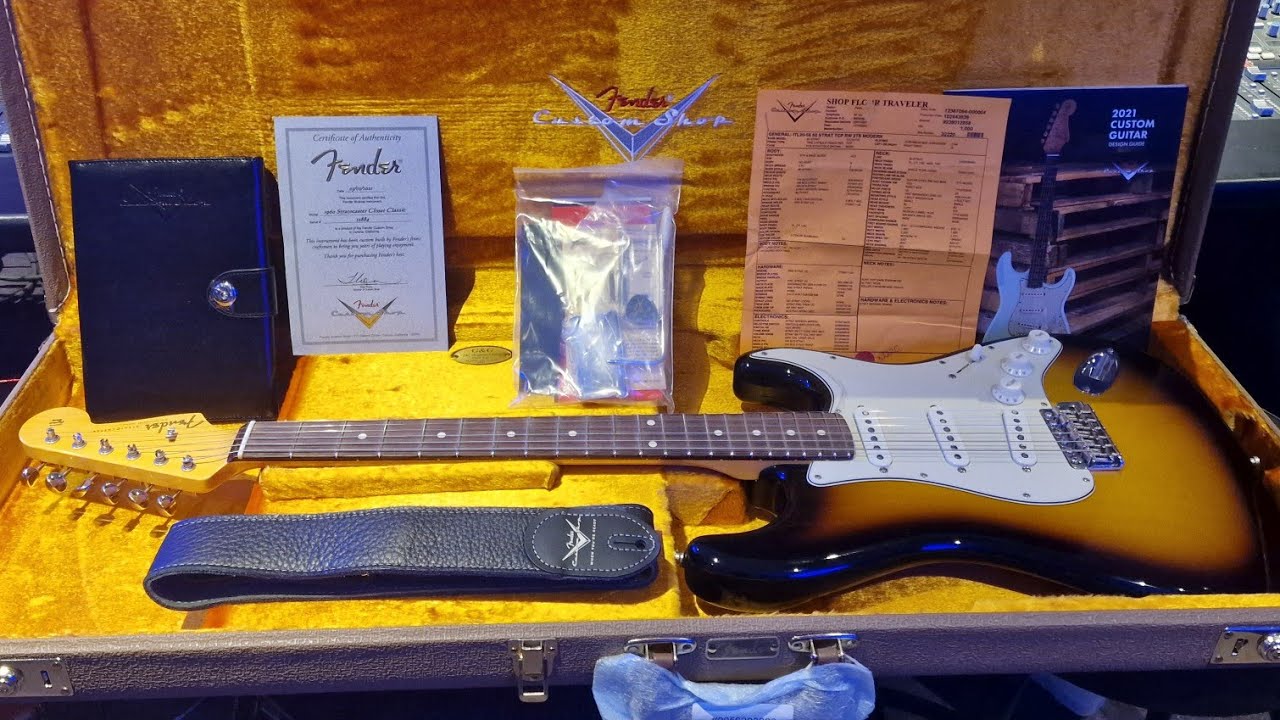 FENDER CUSTOM SHOP 1960 Stratocaster Closet Classic 2-Tone Sunburst