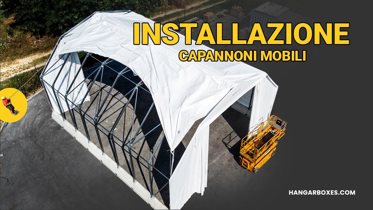 INSTALLAZIONE CAPANNONI MOBILI | hangarboxes.com