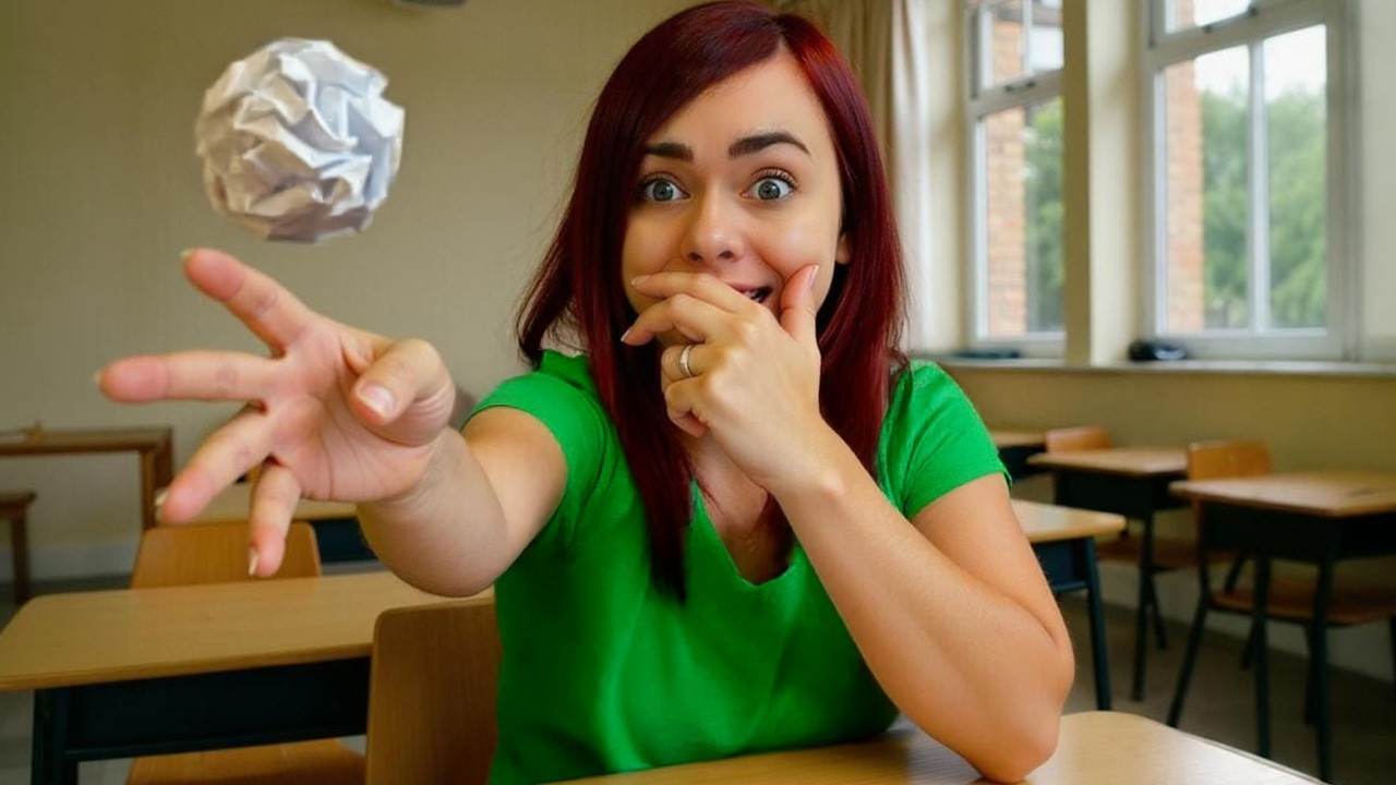 Megdobtam a TAN&Aacute;RNŐT, b&uuml;ntet&eacute;sbe ker&uuml;ltem! - School Time Horror