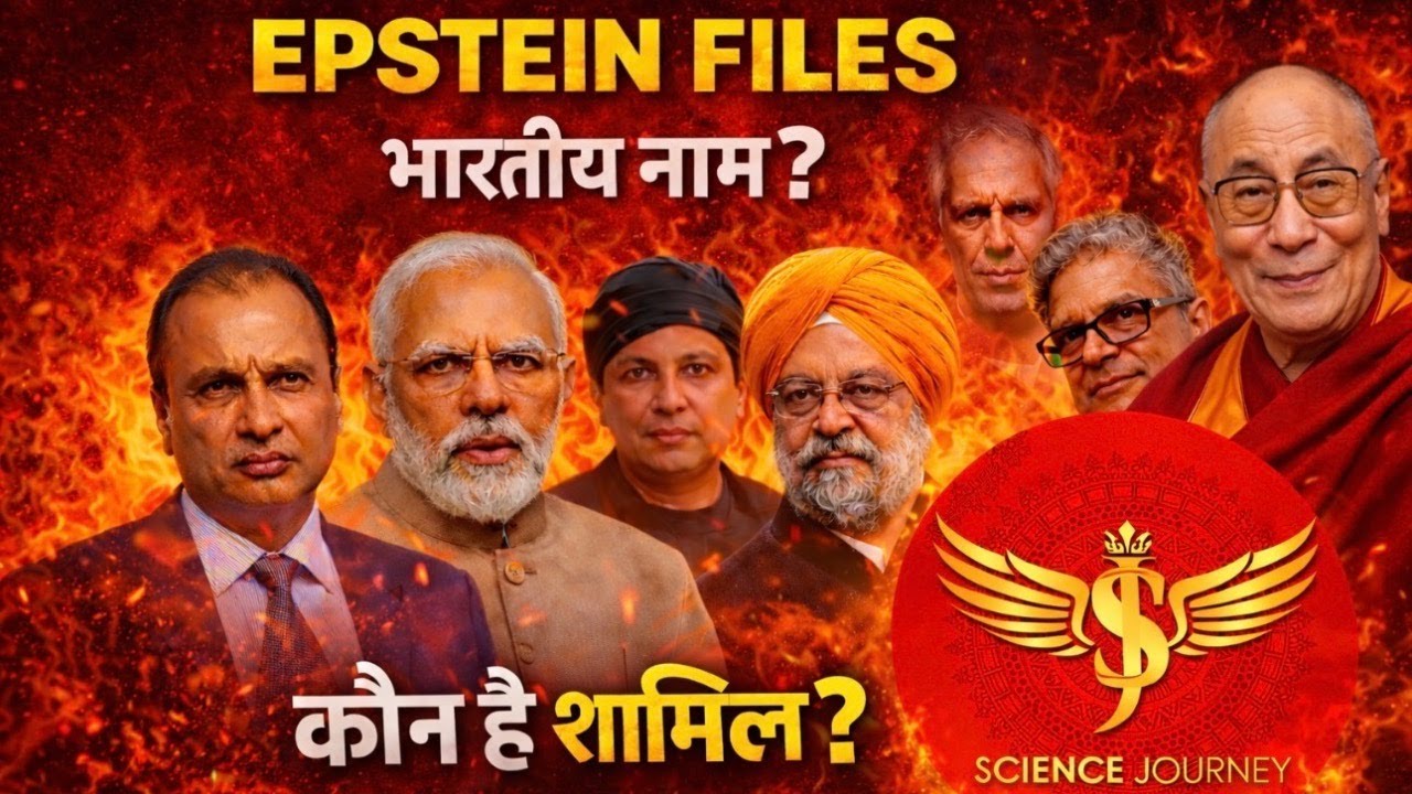 SJL695 | Epstein File me kaun kaun Indian Shamil?| Dalai Lama ki Fact checking| Science Journey