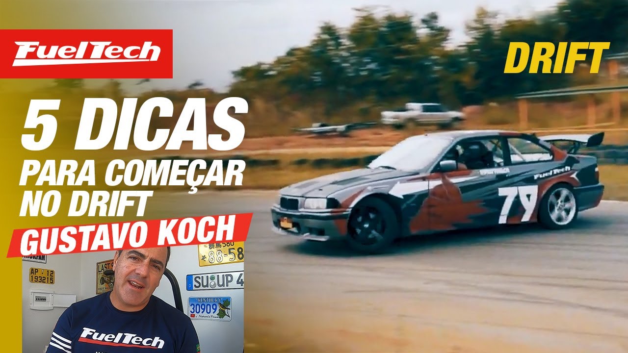 🖐 5 DICAS de GUSTAVO KOCH PARA COME&Ccedil;AR NO DRIFT!