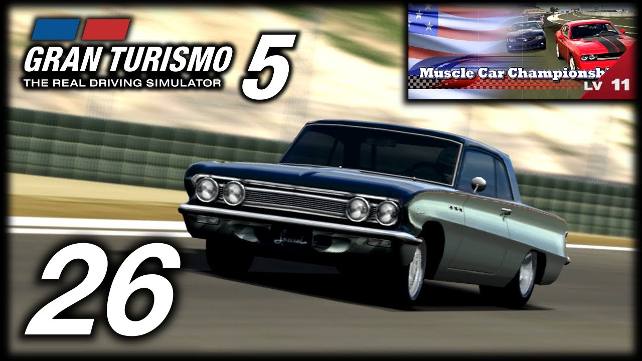 Gran Turismo 5 (PS3) - #26 - Muscle Car Championship || A-Spec