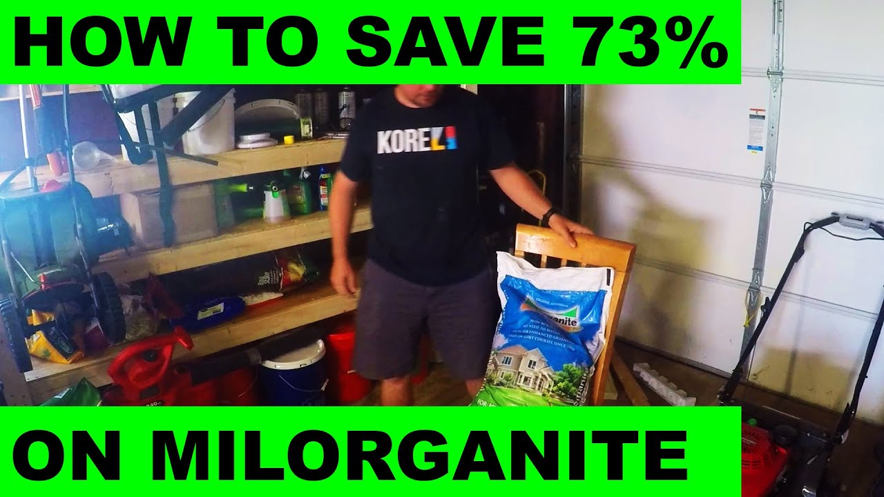 How to save 73% on Milorganite