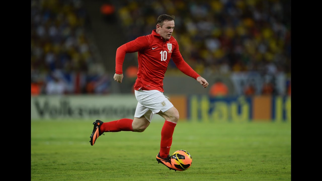 Wayne Rooney fantastic goal England vs Brazil at the Maracanã (UK only)