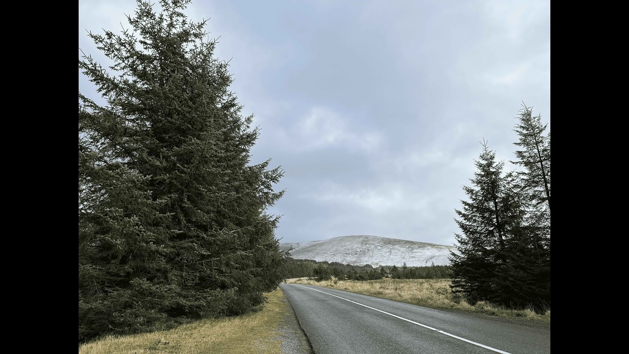 Driving through Wicklow Mountains, #wicklow #wicklowmountains #glendalough #nature #driving
