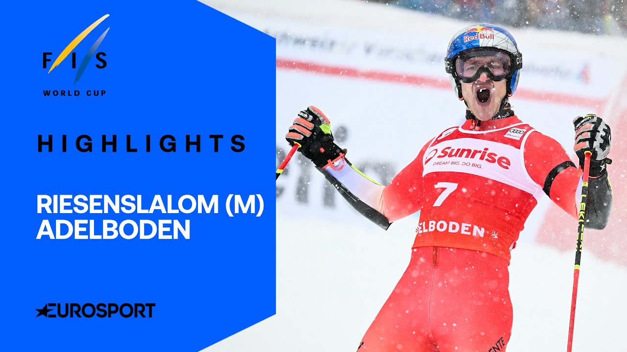 Schweizer Party beim Riesenslalom in Adelboden | Highlights deutsch | Ski Alpin | Weltcup 2025/26