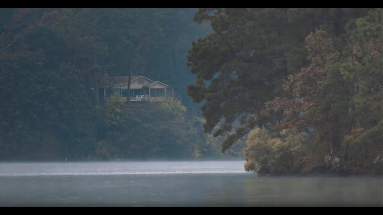 River with Rain for Sleeping - Fall Asleep With Beautiful Scenery and Relaxing Sounds