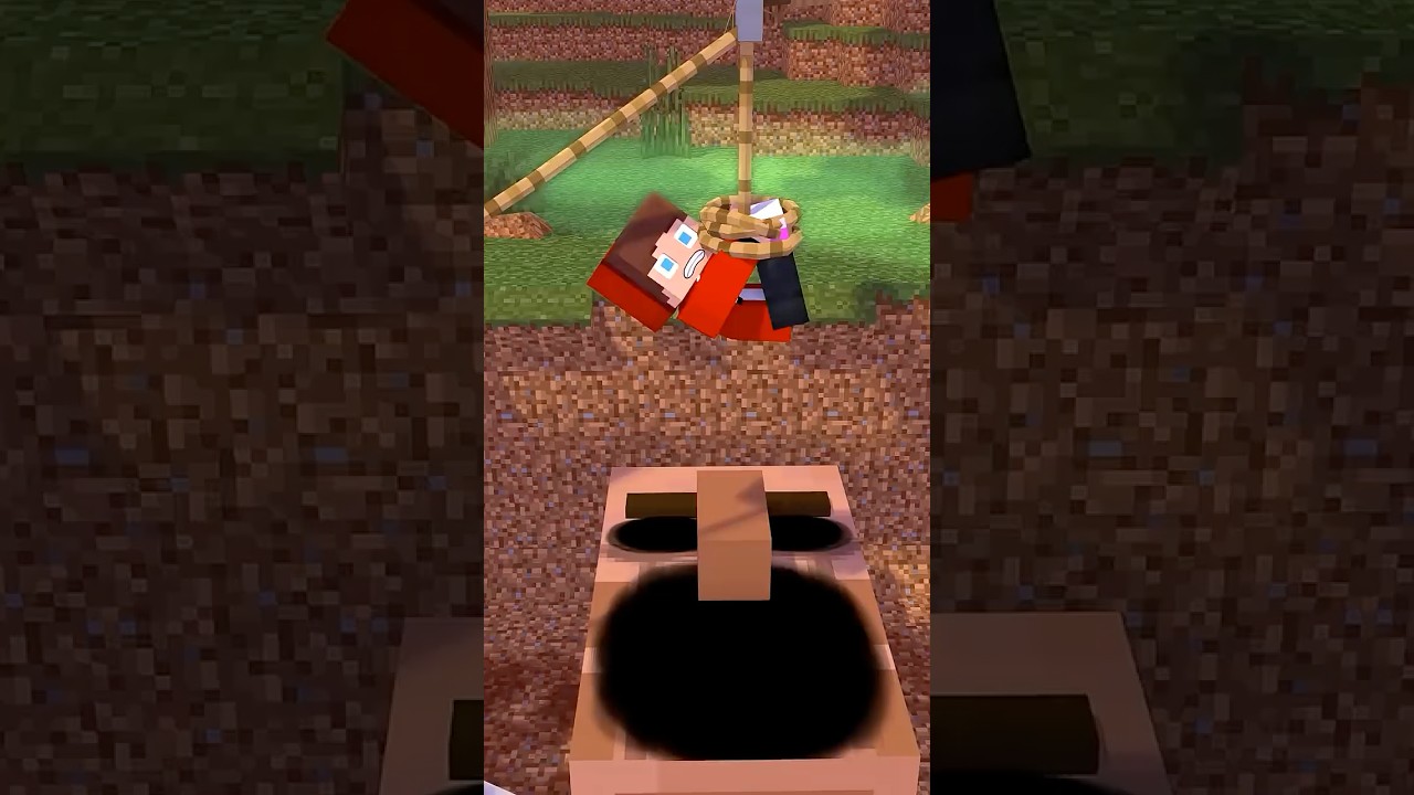 Buried JJ and JJ`s GIRL - LOVE STORY - Maizen Minecraft Animation