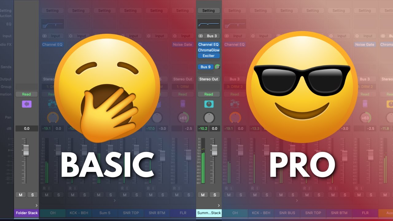 Ошибка организации Logic Pro, которая ограничивает ваши миксы