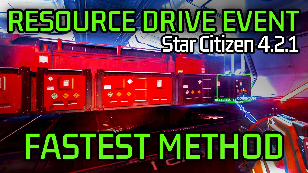 Fastest Way to Get All Resource Drive Rewards - Star Citizen 4.2.1 Guide